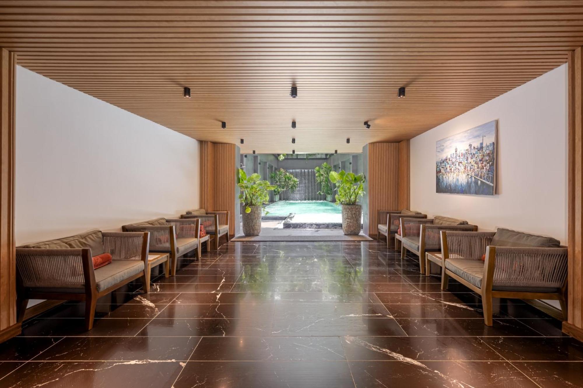 La Siesta Classic Hang Thung ฮานอย ภายนอก รูปภาพ The lobby of the hotel